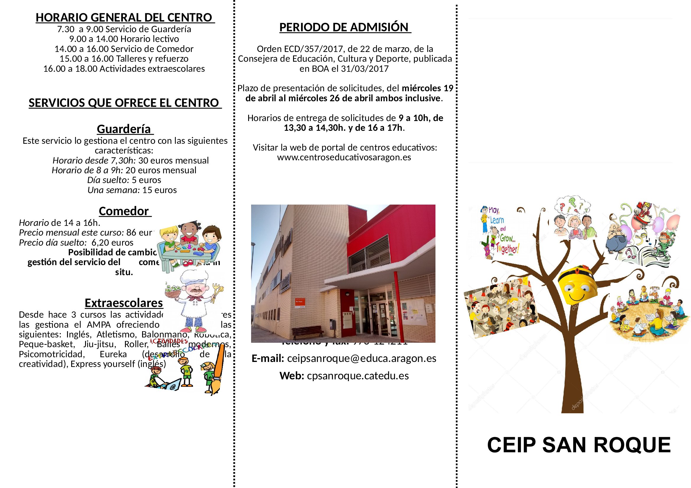 Escolarizaci N Matr Cula Ceip San Roque